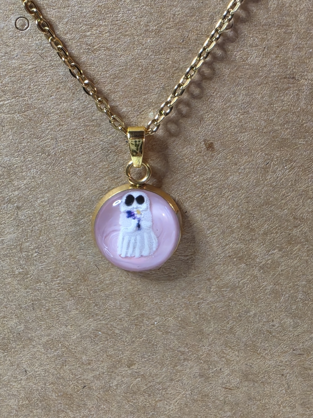 Handmade Necklace - Gold - Picture 2 of 2